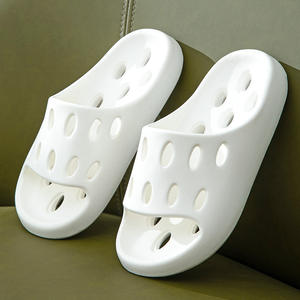 Claquettes de douche légères pour salle de sport, anti-odeur, en EVA, avec trous de drainage, pour vestiaire de club de fitness - Product Image 2