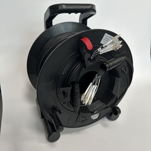 TPU-Feld Outdoor Gepanzertes Glasfaser-Patchkabel Doppelkern 5,0mm Drahtdurchmesser <span class=keywords><strong>4G</strong></span>/GSM/GPRS FTTX/FTTH Plus Wickelplatte Plus - Product Image 5