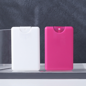 Mini vaporisateur de poche en plastique de 20ml couleur personnalisée, blanc clair noir, désinfectant pour les mains, bouteille pulvérisateur avec carte de crédit - Product Image 6