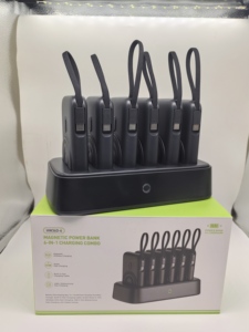"Banque d'alimentation magnétique sans fil 10000mAh pour <span class=keywords><strong>iPhone</strong></span> 15 14 13 12, <span class=keywords><strong>chargeur</strong></span> portable ultra fin, batterie mobile à charge rapide" - Product Image 2