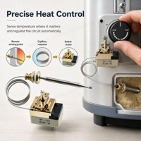 Thermostat mécanique 50-320°C pour chauffe-biberon, chauffe-lait, couverture chauffante et autres applications – Pièces détachées