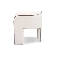Fauteuil lounge en bois rembourré pour hall d'hôtel