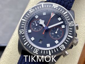 Montre mécanique chronographe en titane M+ Factory FXD pour homme avec verre saphir 42 mm - Product Image 2