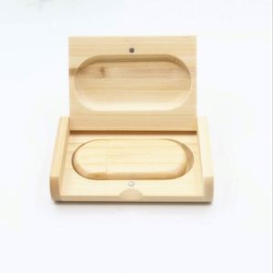 Clé USB 2.0 en bois avec boîte, neuve, 128 Go, 64 Go, 32 Go, 16 Go, 8 Go, 4 Go, 2 Go, 1 Go, 128 Mo, avec logo - Product Image 3