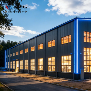 Structure métallique robuste en acier pour atelier, support personnalisé pour entrepôt de grande capacité, durable, ODM - Product Image 1