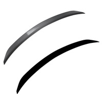Aileron de coffre arrière en ABS noir brillant et motif carbone pour Mercedes Benz Classe C Coupé C204 2011-2014