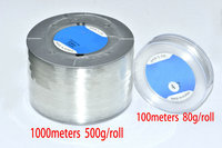 Fil élastique en cristal ultra-résistant de 1000 mètres, 0,4 mm, 0,6 mm, 0,8 mm, 1,0 mm, pour la fabrication de bracelets perlés DIY, fil PU