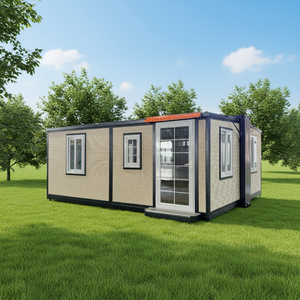 Sinoy F700 Ready Move <span class=keywords><strong>Casa</strong></span> Contenedor Expandible Moderna de Doble Ala de 40 pies (20 pies) con Panel Solar y Resistente a Terremotos, con Dormitorio - Product Image 1