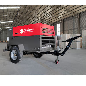 उच्च दक्षता डीजल मोबाइल एयर कंप्रेसर स्क्रू प्रौद्योगिकी के साथ-टिकाऊ और कम शोर डिजाइन - Product Image 2