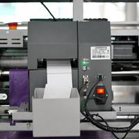 Máquina de Embalaje Automática Multifuncional para Mensajería, Controlada por PLC, Sellado y Etiquetado de Cajas de Plástico, Envío Exprés de Alimentos