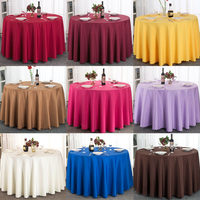 Nappe de table moderne en polyester Roche 180g, ronde et rectangulaire, pour événements de mariage, tables rondes/carrées et utilisation en extérieur