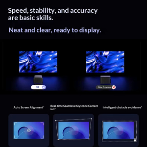 NEW JMGO N3 4K DLP Tri-Laser <b>Projector</b> 1700 ISO Lumens <b>Android</b> 11 Smart Gimbal Home Ultra HD Portable - Product Image 4