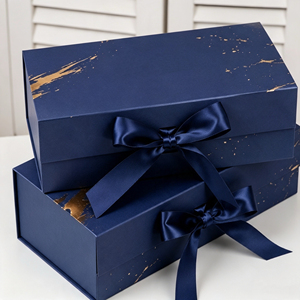 Elegant <b>Gift</b> <b>Boxes</b> <b>Magnetic</b> Closure Folding Flip Lid High-end Cardboard Rigid Foldable <b>Gifts</b> Paper Box for Packaging - Product Image 1