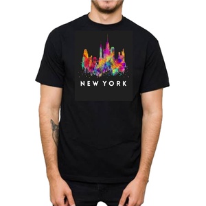 เสื้อยืดผ้าฝ้าย100% ไหล่ตกเสื้อพิมพ์ลายดิจิตอลโอเวอร์ไซส์สำหรับผู้ชายทำจากบังคลาเทศ - Product Image 1