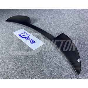 Aileron arrière simple en fibre de carbone style GTA Drifton Giulia Today Inventory avec finition polie pour Alfa Romeo Giulia - Product Image 3