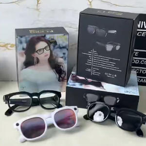 Gafas Inteligentes F1 PRO con IA y Cámara, Grabación de Fotos y Vídeos 800P, Traducción de <span class=keywords><strong>Texto</strong></span> y Voz Multilingüe, <span class=keywords><strong>Audio</strong></span> BT, Cancelación de Ruido ENC - Product Image 1