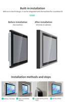 Ordinateur industriel embarqué 7 pouces Android 11 OS RK3568, écran plat sans ventilateur, étanche IP65, en stock