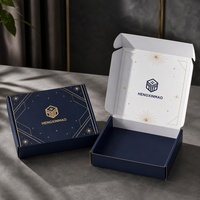 Boîte en carton de luxe durable, emballage personnalisé, emballage cadeau, emballage pour portefeuilles et cravates