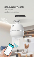 Diffuseur d'arômes mural sans eau 2026 en promotion, contrôle par application et télécommande, machine de parfumation pour maison et hôtel