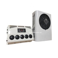 Auto Van Réfrigérant R134a DC 12V Air Réfrigérateur Camion Toit Parking 24V Climatiseur
