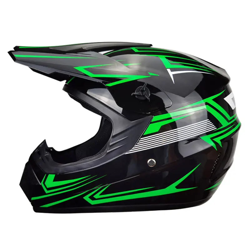 Factory Wholesale Summer Run All Head Full Face Ride Personality Horn Predator Electric Motorcycle Helmet