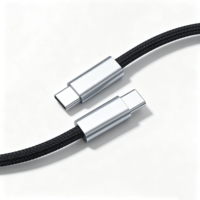 Cable de Carga Rápida USB C a USB C de 60W, Marca Privada SDL, 1M, Cable Trenzado de Nailon, Servicio de Personalización de Marca