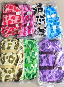 Femmes Grande Capacité Sport Fitness Gym Yoga Tote Weekender Overnight Bags Foldable Convertible Travel Duffle Bag Leopard - Product Image 2