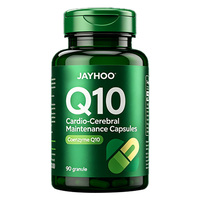 OEM/ODM CoQ10 80mg (90 capsules végétales) Coenzyme Q10 à absorption élevée, complément alimentaire qui soutient la santé cardiaque et l'énergie cellulaire pour adultes
