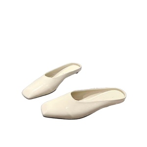 Zapatos de Mujer 2026, Diseño de Lujo, Cuero Patentado, Estilo Mocasín, Punta Cerrada, Tipo Slip-on, Sandalias Planas, Marca CL - Product Image 5