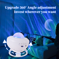 Projecteur de lumière nocturne moderne pour enfants, lampe LED ciel étoilé et galaxie, rechargeable par USB, écologique, décoration de plafond de chambre blanche
