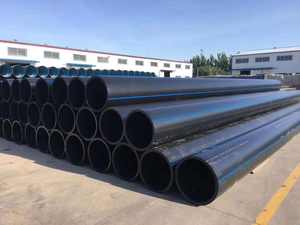 Tubo de Drenagem de Água HDPE de Fácil Manuseio DN490 17mm para Estação de Tratamento de Esgoto Municipal, Tubo de Drenagem Durável em HDPE - Product Image 4