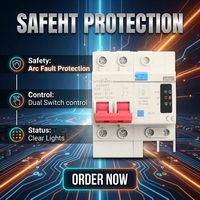 Dispositif de détection de court-circuit (AFDD) / Interrupteur différentiel de courant (AFCI) pour usage domestique, construction en cuivre et plastique, WIFI
