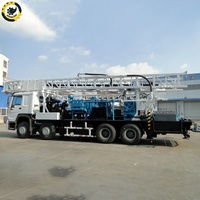 Prix des foreuses hydrauliques pour puits d'eau, machine de forage rotative RC montée sur camion tracteur diesel Sinotruk Howo 1000M