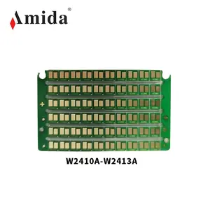 Amida热卖芯片W2410A W2411A W2412A W2413A惠普打印机碳粉盒芯片兼容芯片