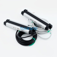 Sensor Tirai Cahaya Pemindai Array Sekuensial TAKEX SSC-T810, Jarak Deteksi: 150-800mm, Output NPN 10-30VDC