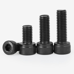 DIN912 Black Carbon Steel Hex <b>Allen</b> <b>Key</b> Head Bolt 100pcs/Bag M2 M2.5 M3 M4 M5 M6 M12 Sizes - Product Image 3