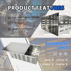 Construction métallique durable, haute qualité, taille 150*50, <span class=keywords><strong>chemin</strong></span> <span class=keywords><strong>de</strong></span> câbles perforé galvanisé pour la construction, service OEM disponible - Product Image 3