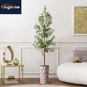 สวนต้นมะกอกเทียมอุปกรณ์ตกแต่งสวนระเบียงบ้านและสวน - Product Image 2