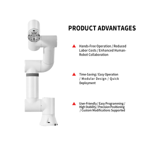 Robot Colaborativo de Alta Precisión y Seguridad, Brazo Robótico Automatizado Avanzado para Línea de Ensamblaje Industrial, Producción CNC - Product Image 4