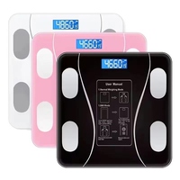 Timbangan kamar mandi Digital cerdas untuk komposisi tubuh, timbangan rumah tangga terhubung Bluetooth, fitur BMI berat maksimum 180kg