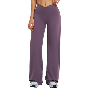 Pantalones Anchos de Secado Rápido para Mujer Zechuang, Pantalones de Yoga, Running y Fitness ECK5544-2 - Product Image 1