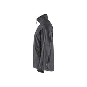 BLAKLADER - 495025169699XS Veste Softshell Gris moyen/Noir-EAN 7330509690499 VESTES DE TRAVAIL D'HIVER SOFTSHELL ET VESTES REMBOURRÉES - Product Image 4