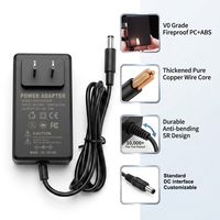 24V 2A Netzteil AC DC 48W Desktop-Schaltnetzteil mit DC-Stecker für LED-Streifen CCTV Router