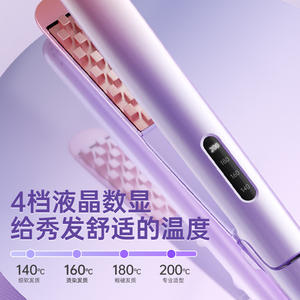 Fer à friser AUX 1,25 pouces avec affichage de la température LED pour femmes, avec ions négatifs - Product Image 6