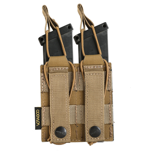 Borsa Tattica PTG in Nylon 500D con Doppio Taglio Laser, Sistema Molle, Logo Personalizzato, per Uso Esterno, Porta Attrezzi, Porta Caricatori, Colore Nero <span class=keywords><strong>Coyote</strong></span> - Product Image 4