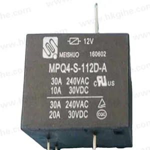 Sıcak satış röle 12V 30A DIP 4pin MPQ4-S-112D-A klima SU ISITICI toptan için