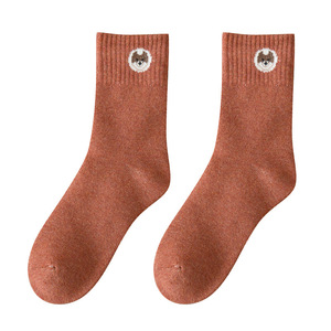 Women's Thermal Mid-Calf Socks Thickened Terry Cotton Warm Floor Socks For Autumn Winter - Product Image 5