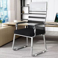 Chaise de bureau à domicile moderne et confortable avec dossier en maille en forme d'arc pour le personnel de la conférence étudiants utilisateurs d'ordinateurs prix spécial