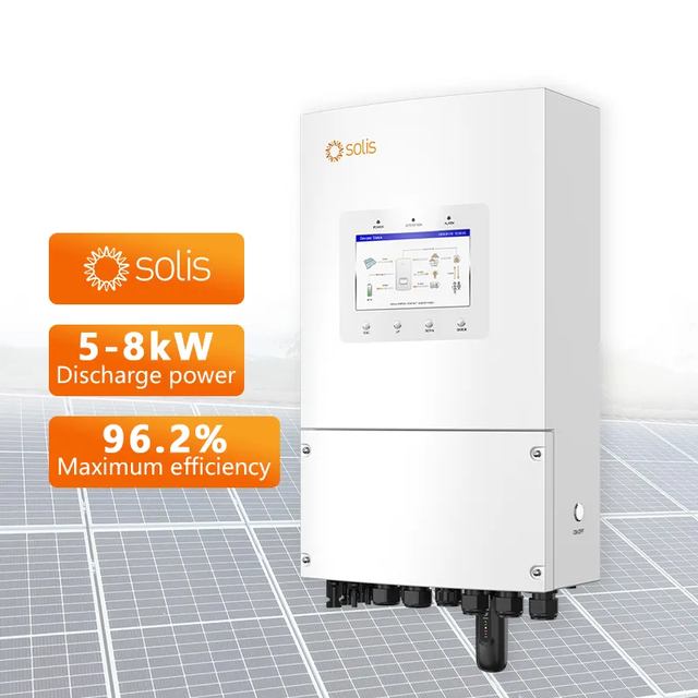 Solis Inverter Hybrid on Off Grid Single Phase 5KW 6KW 10KW 6000watt Hybrid Inverter Wholesale in Stock
