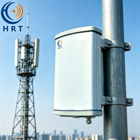 Antenne panneau compacte 3 bandes 698-960/1400-2700/3300-3800 MHz pour répéteur de station de base IoT et amplificateur de signal cellulaire 4G 5G